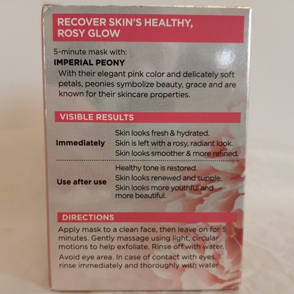 L'Oreal Age Perfect 5 min mask Rosy Tone Imperial Peony - Picture 3 of 6